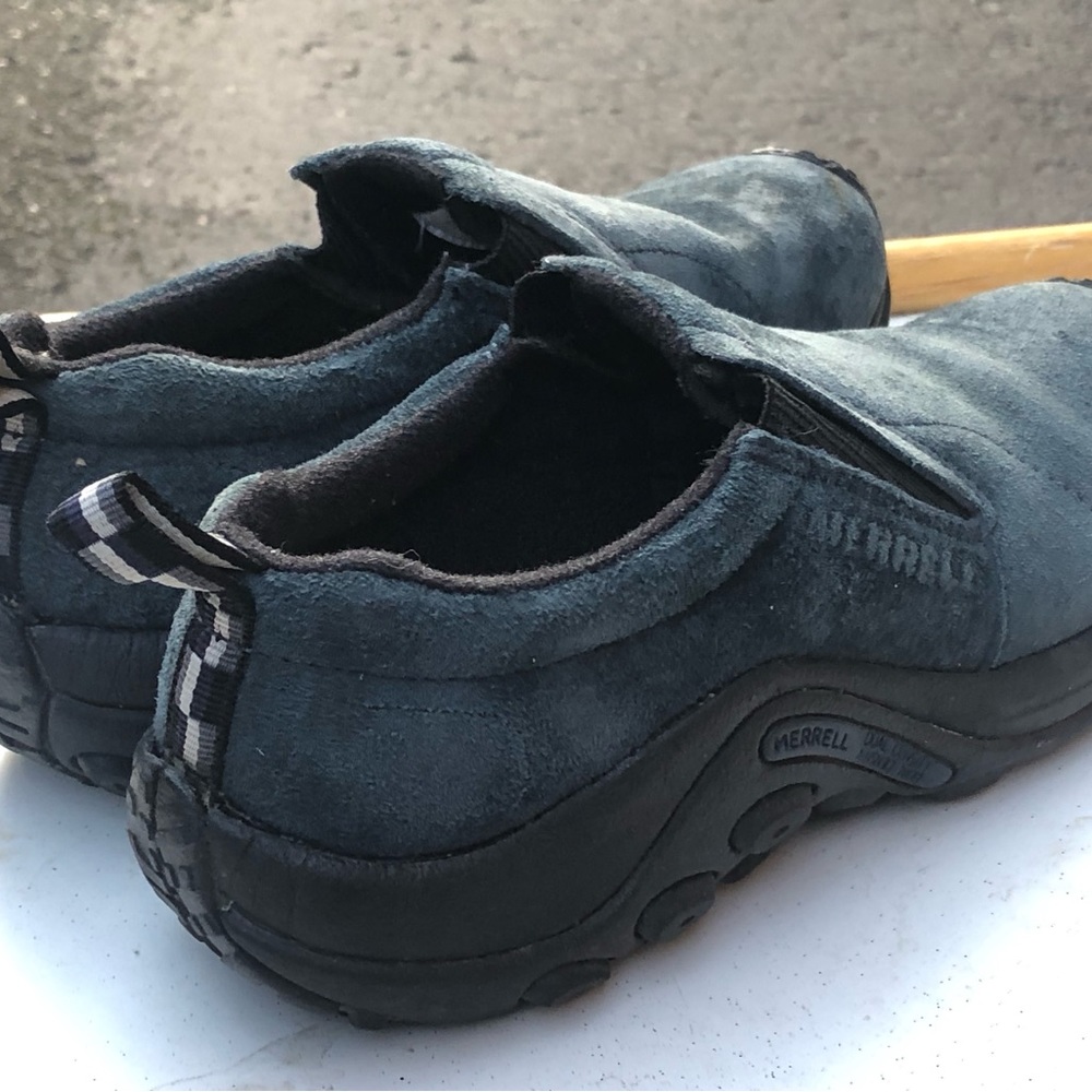 Merrell Work J64692 Women's Blue Jungle Moc Nubuck Work Shoes Size 37/6.5 - Picture 6 of 9